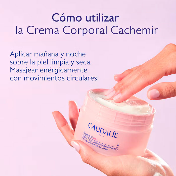 Caudalie Resveratrol Lift Crema Corporal Cachemir Redensificante 200ml
