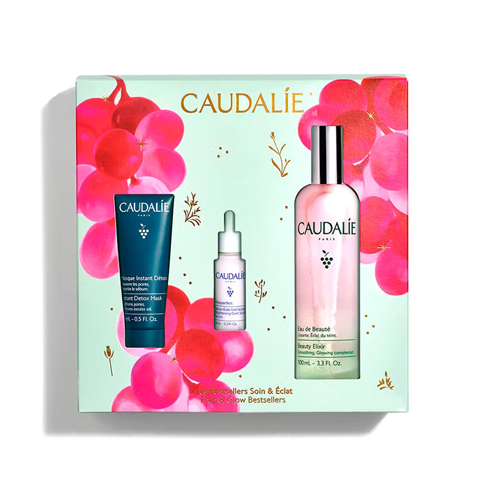 Caudalie Trío Best Seller Cuidado y Luminosidad