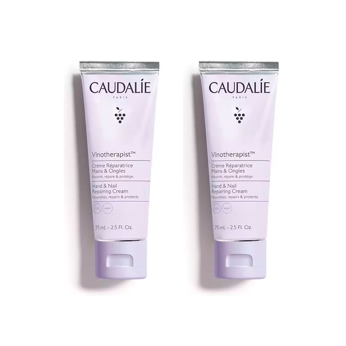 Caudalie Vinotherapist Crema Reparadora Manos y Uñas Duplo 75ml + 75ml