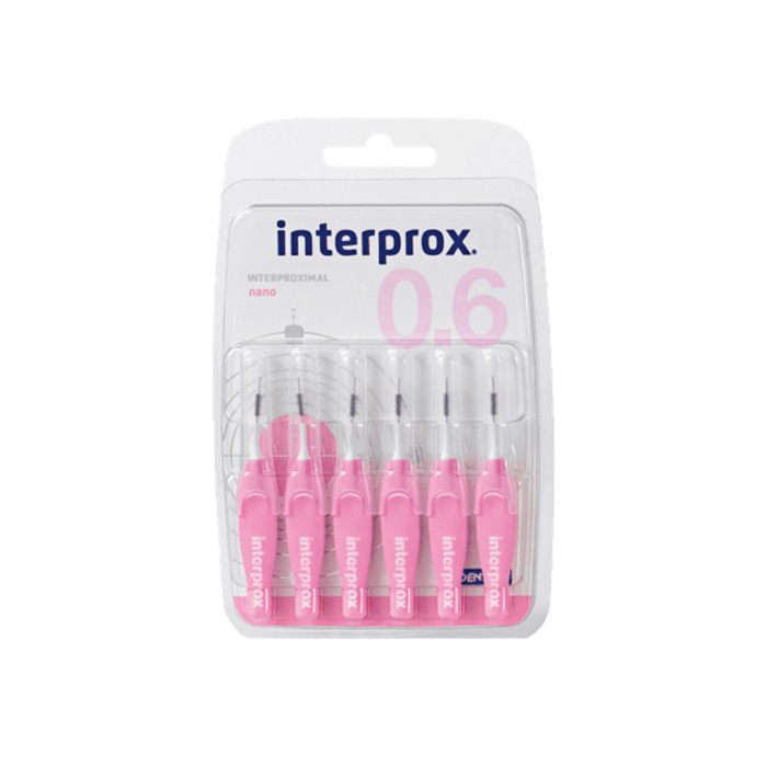 Cepillo Interprox 0.6 Nano 6 Uds