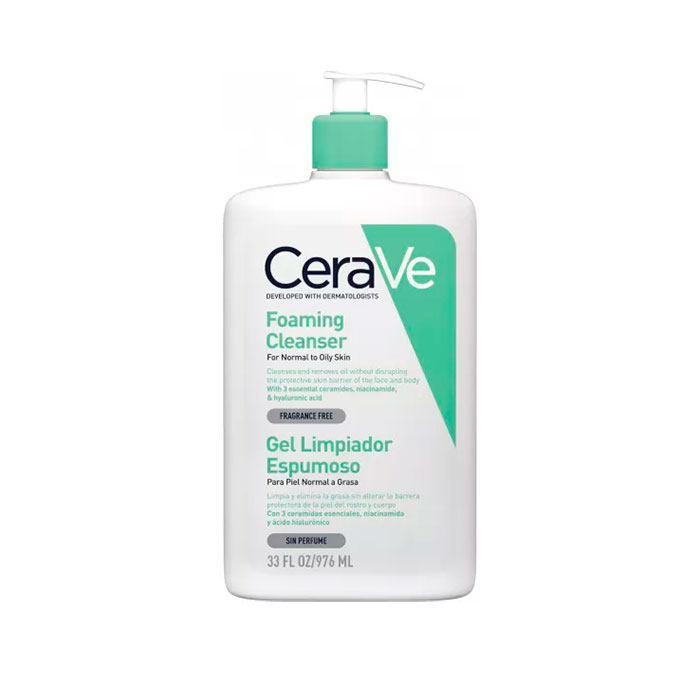Cerave Gel Limpiador Espumoso 976ml