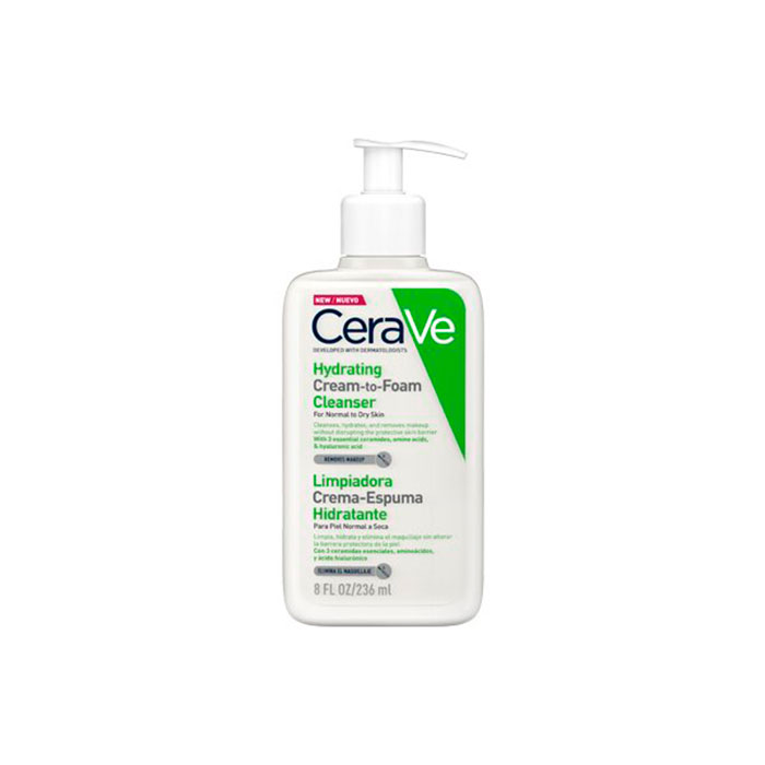 Cerave Limpiadora Crema-espuma Hidratante 236ml