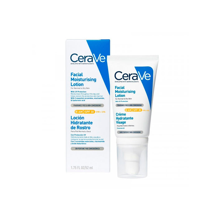 Cerave Loción Hidratante de Rostro Spf30 52ml