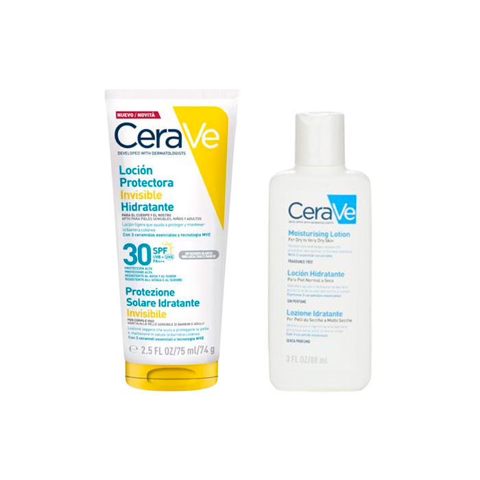 Cerave Pack Neceser Alta Protección + Hidratación de Viaje