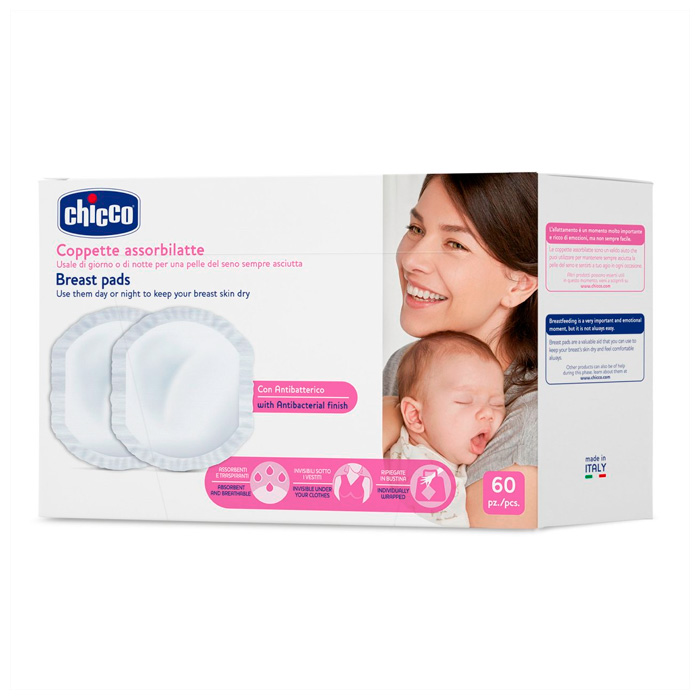 Chicco Discos Absorbentes de Lactancia 60uds 