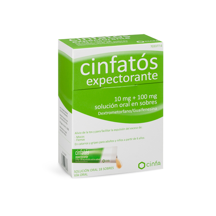 Cinfatós Expectorante Solución Oral 18 Sobres