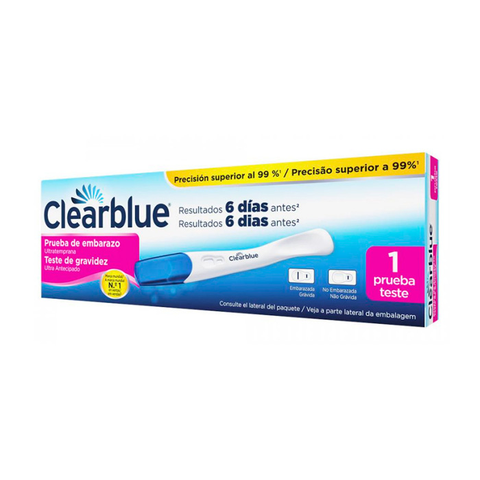 Clearblue Prueba de Embarazo Ultratemprana