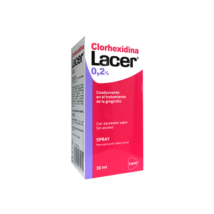 Clorhexidina Lacer 0,2% Spray 30ml