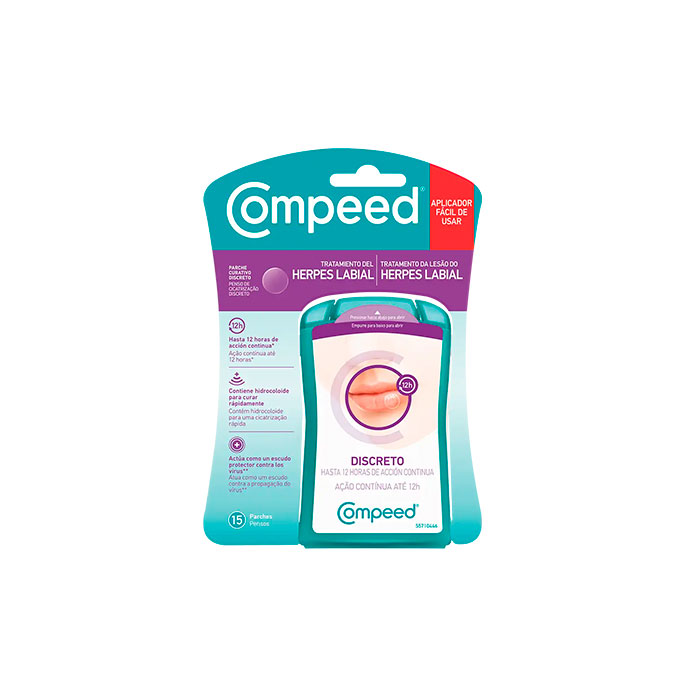 Compeed Calenturas Parche Herpes Labial Discreto 15 Uds