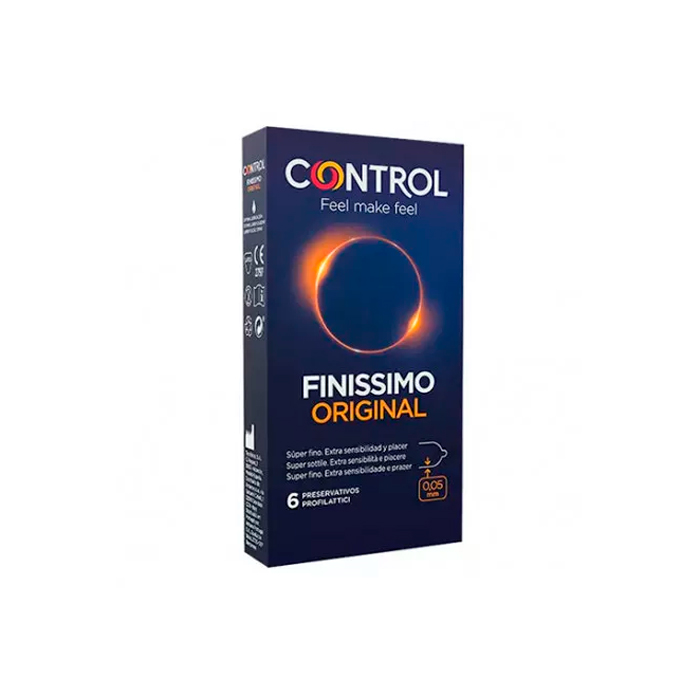 Control Preservativo Finissimo Original 6 Unidades