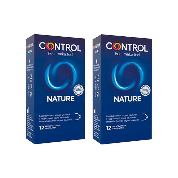 Control Preservativo Nature Duplo 12+12 Unidades