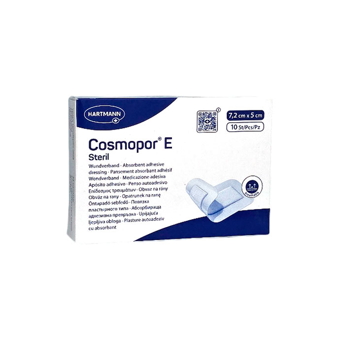 Cosmopor E Steril Apósito Adhesivo 7.2cm X 5cm 10 Uds