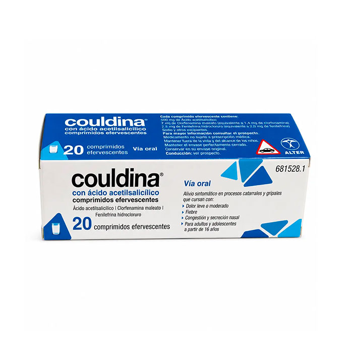 Couldina 20 Comprimidos Efervescentes