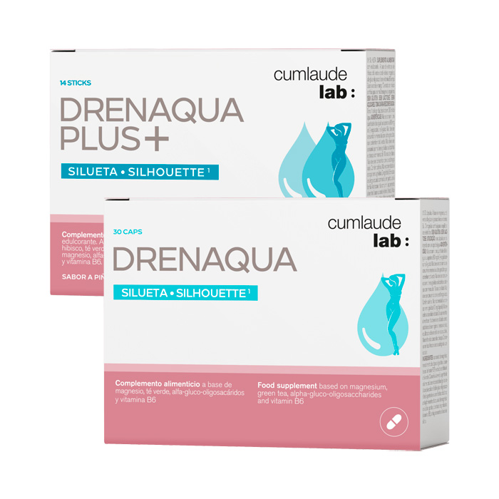 Cumlaude Drenaqua Plus + 14 Sticks + Drenaqua 30 Cápsulas