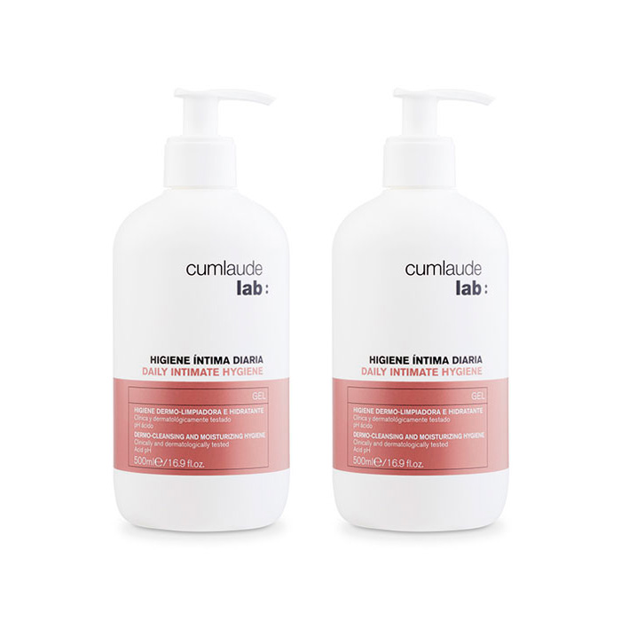 Cumlaude Gel Higiene Íntima Diaria Duplo 500ml