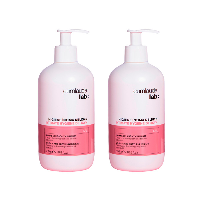 Cumlaude Higiene Íntima Deligyn Gel Duplo 500ml + 500ml