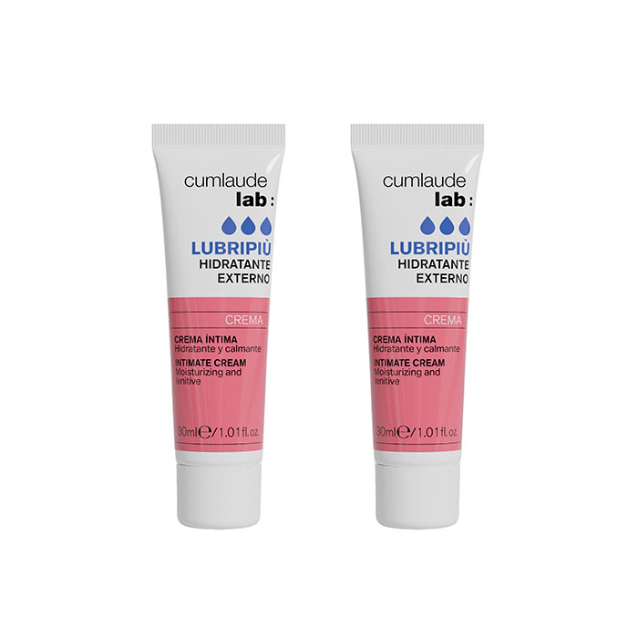 Cumlaude Lubripiu Hidratante Externo Crema Íntima Duplo 30ml + 30ml