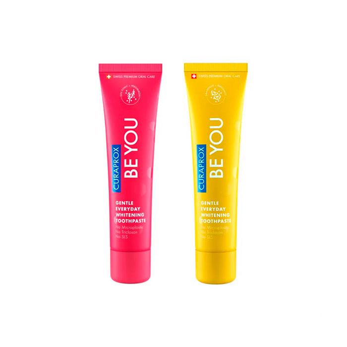 Curaprox Pack Pasta Dental Be You Gin And Tonic 60ml + Pasta Dental Be You Pomelo 60ml