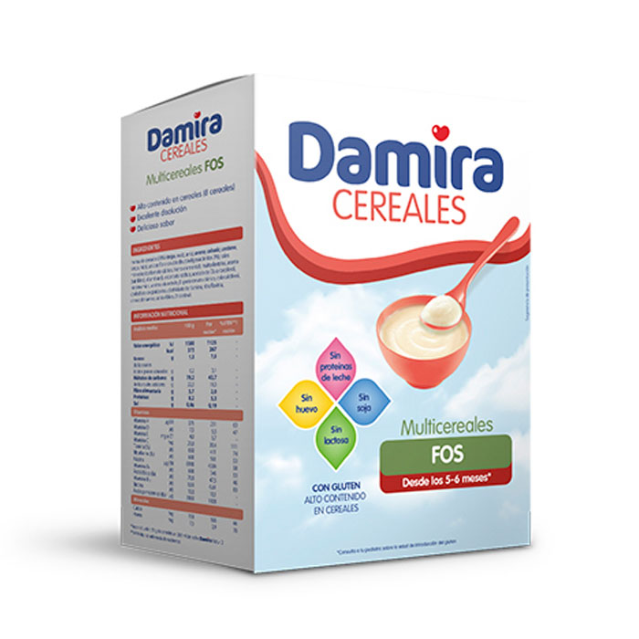Damira Cereales Multicereales Fos 600g