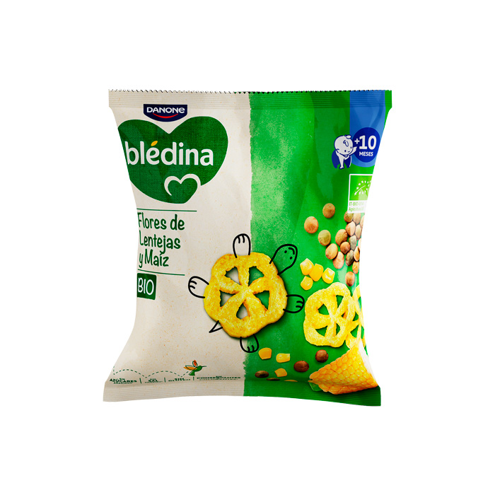 Danone Blédina Flores de Lentejas y Maíz 20g