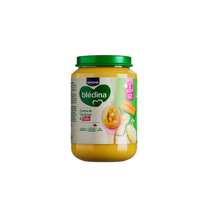 Danone Blédina Potitos Zanahorias, Patatas, Tomate y Pollo 200g