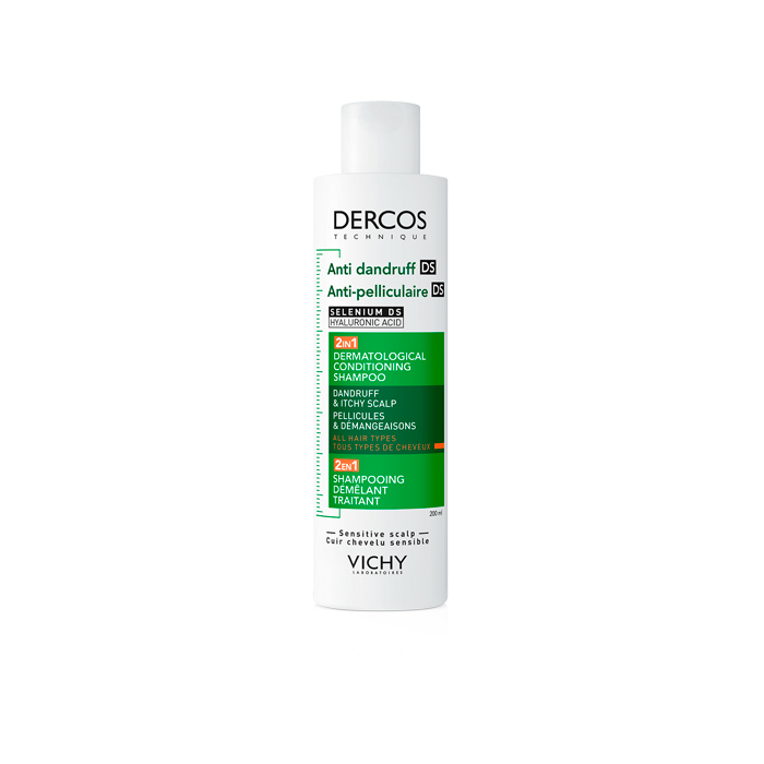 Dercos Champú Acondicionador Anticaspa Ds 2 en 1 200ml