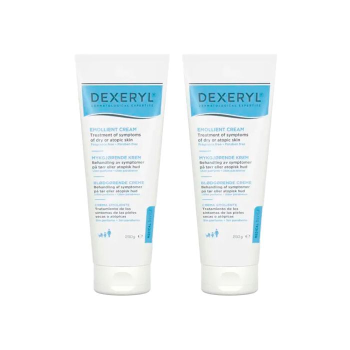 Dexeryl Crema Emoliente Duplo 250gr + 250gr