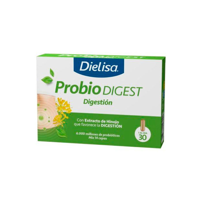 Dielisa Probio Digest Digestión 30 Cápsulas