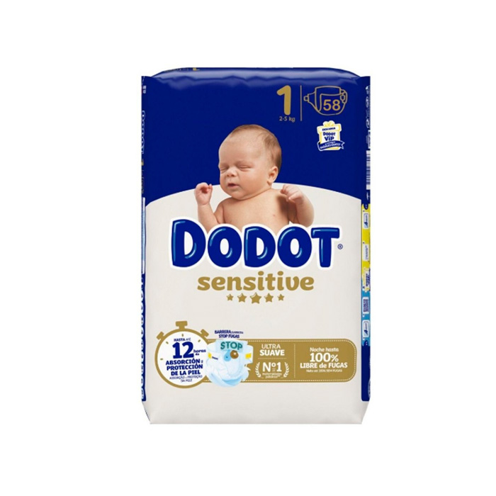 Dodot Sensitive T-1 58 Pañales