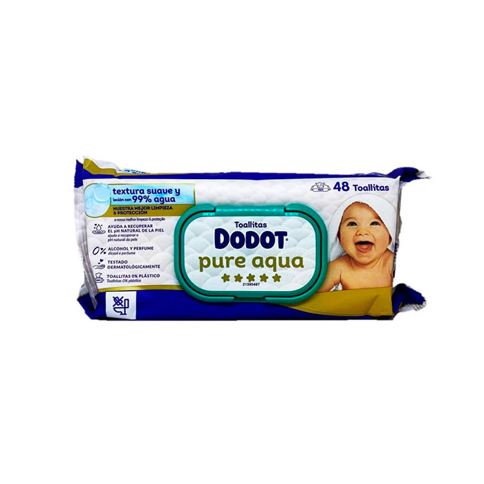 Dodot Toallitas Pure Aqua 48 Unidades