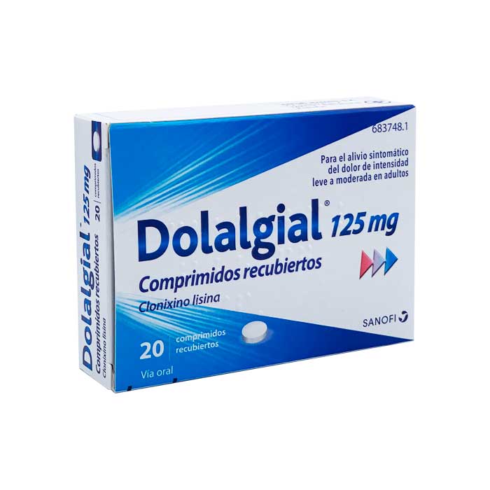Dolalgial 125mg 20 Comprimidos Recubiertos