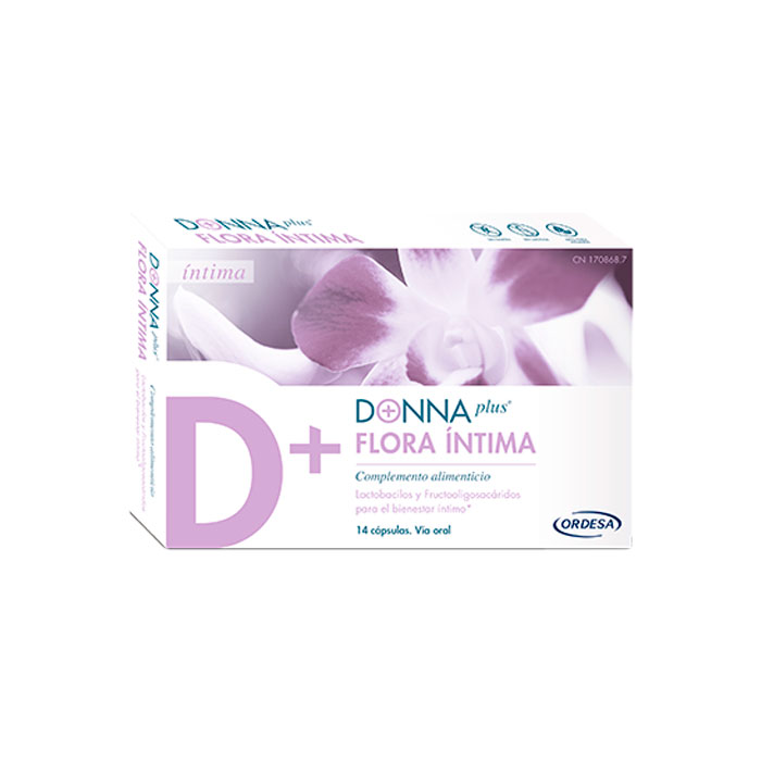 Donnaplus Flora Íntima 14 Cápsulas