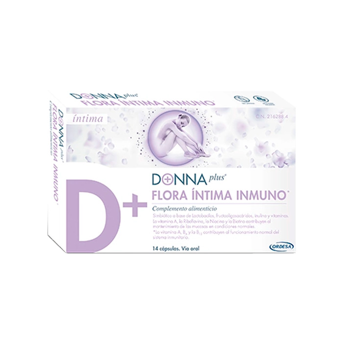 Donnaplus Flora Íntima Inmuno 14 Cápsulas