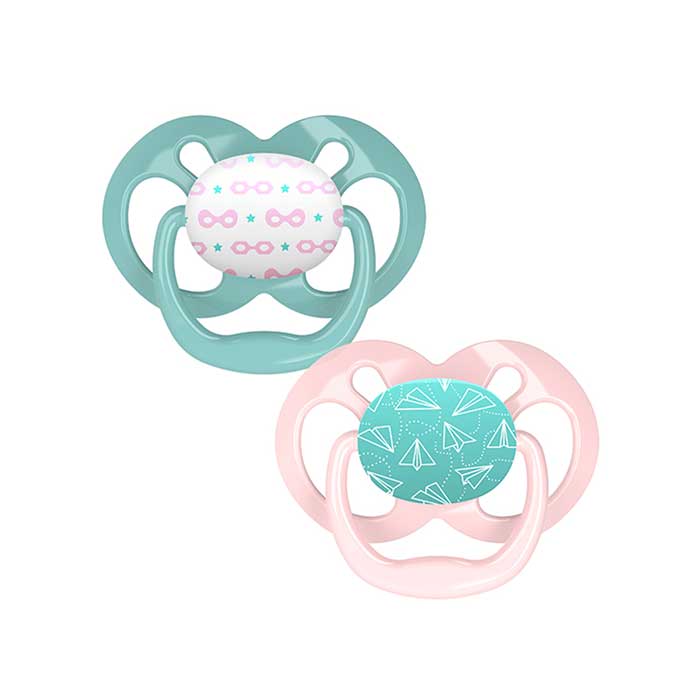 Dr Brown´s Pack Chupetes Advantage 6-18m Rosa Verde