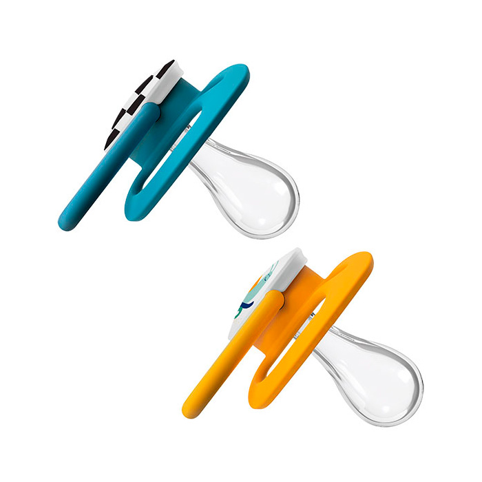 Dr Brown´s Pack Chupetes Advantage 6-18m Azul Naranja