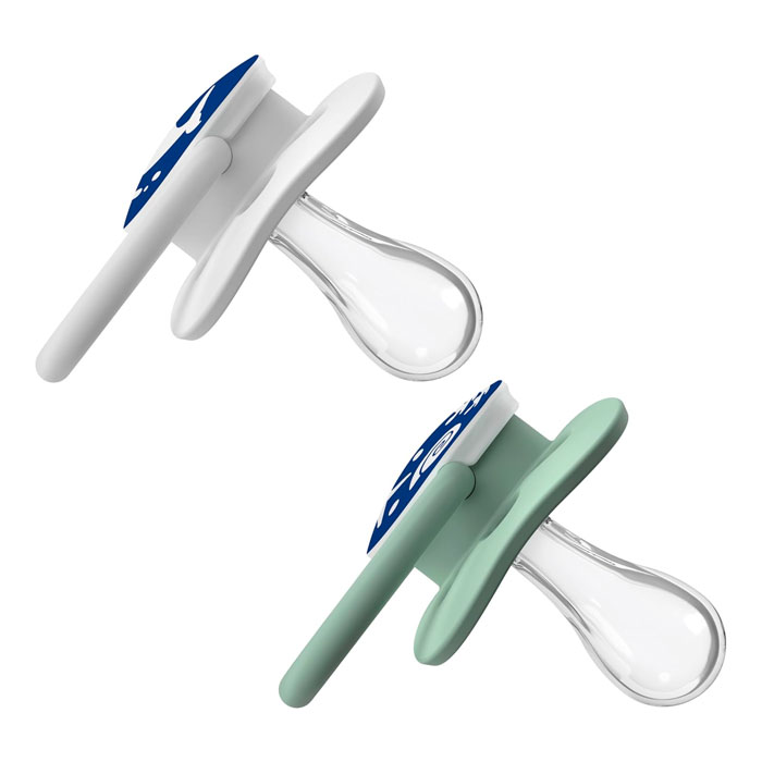 Dr Brown´s Pack Chupetes Advantage Nocturno 0-6m Verde Blanco