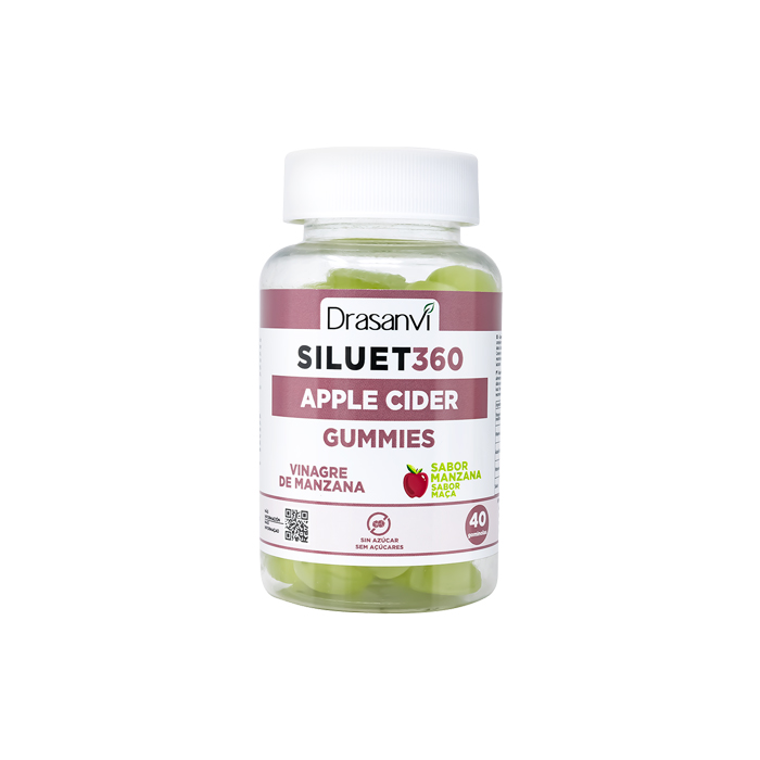 Drasanvi Siluet 360º Vinagre de Manzana 40 Gominolas