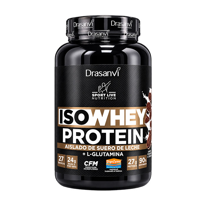 Drasanvi Sport Live Whey Protein Aislado Sabor Cookies & Cream 800g