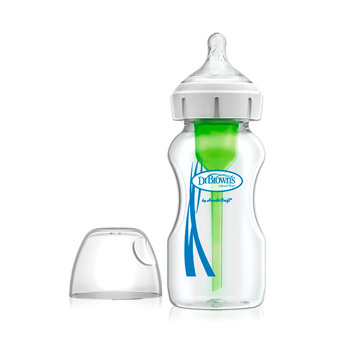 Dr Brown´s Biberón Anticólico Options Plus Cristal 270 ml