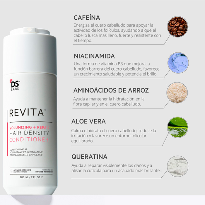 Ds Laboratories Revita Acondicionador Volumizing + Repair 205ml