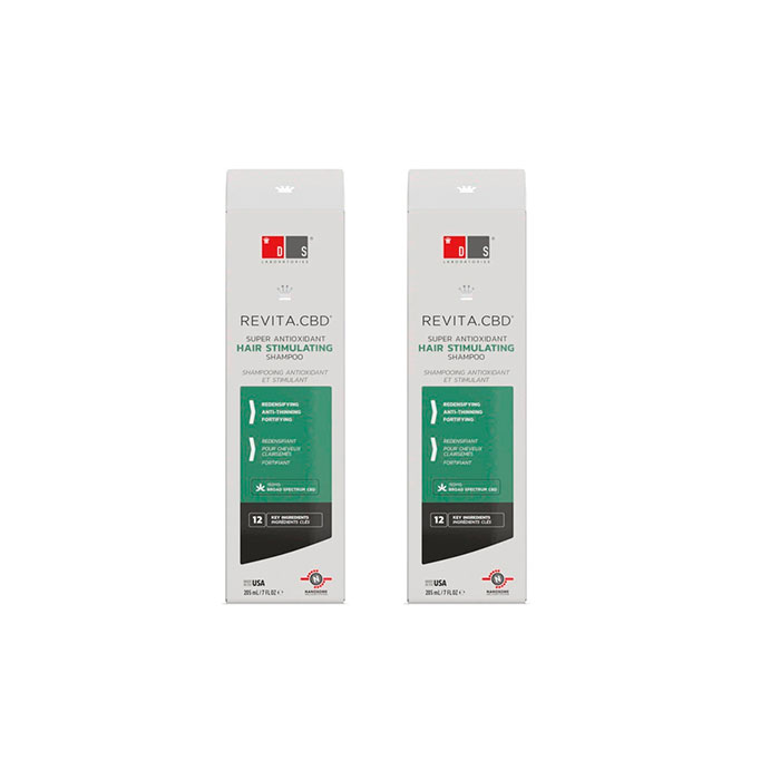 Ds Laboratories Revita Cbd Champú Antioxidante y Estimulante Duplo 205ml + 205ml