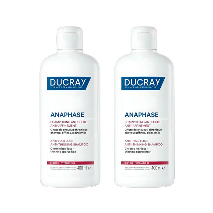Ducray Anaphase Champú Anticaída y Antiafinamiento Duplo 400ml + 400ml