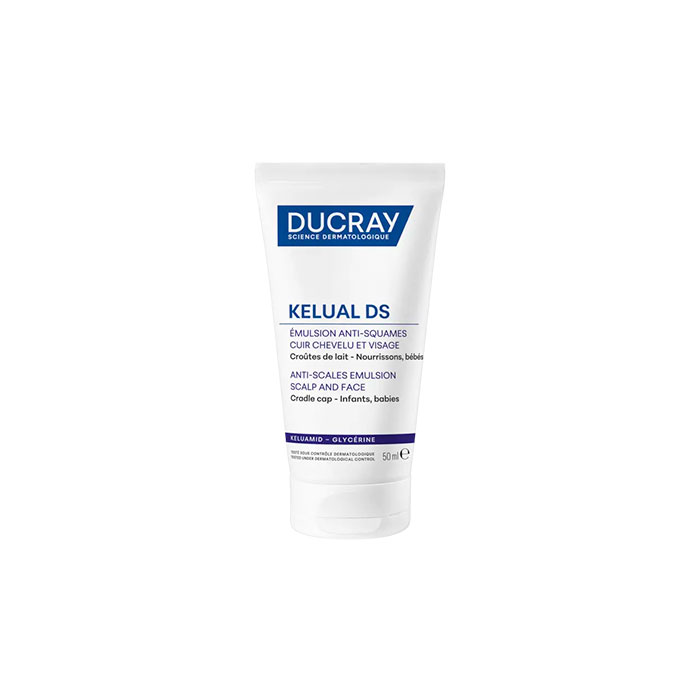 Ducray Kelual Ds Emulsión Antiescamas Cuero Cabelludo y Rostro 50ml