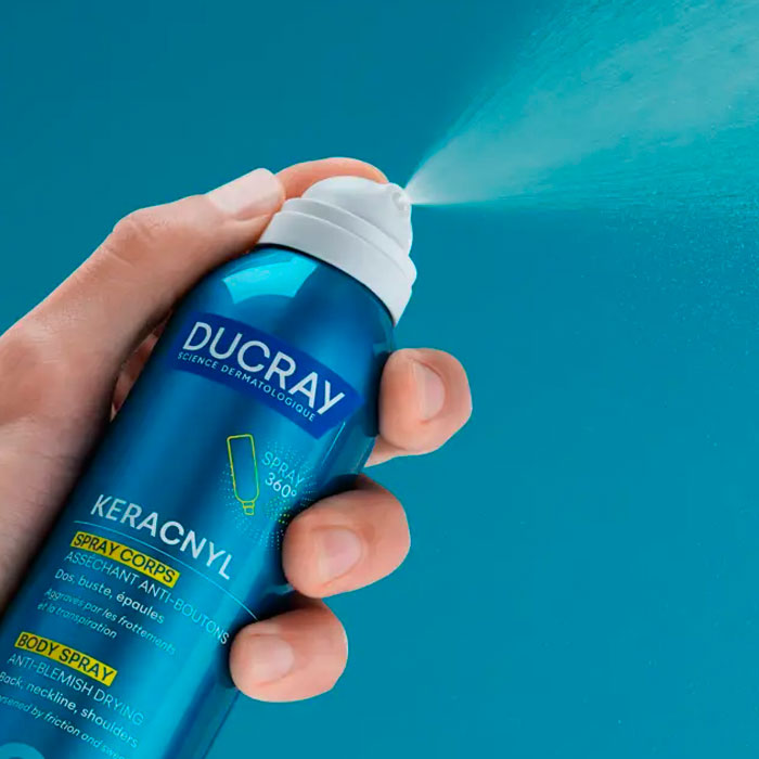 Ducray Keracnyl Spray Corporal Secante Antimperfecciones 150ml