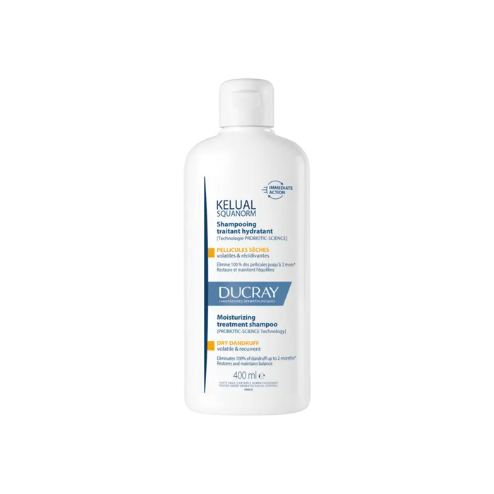 Ducray Squanorm Champú de Tratamiento Hidratante Caspa Seca 400ml