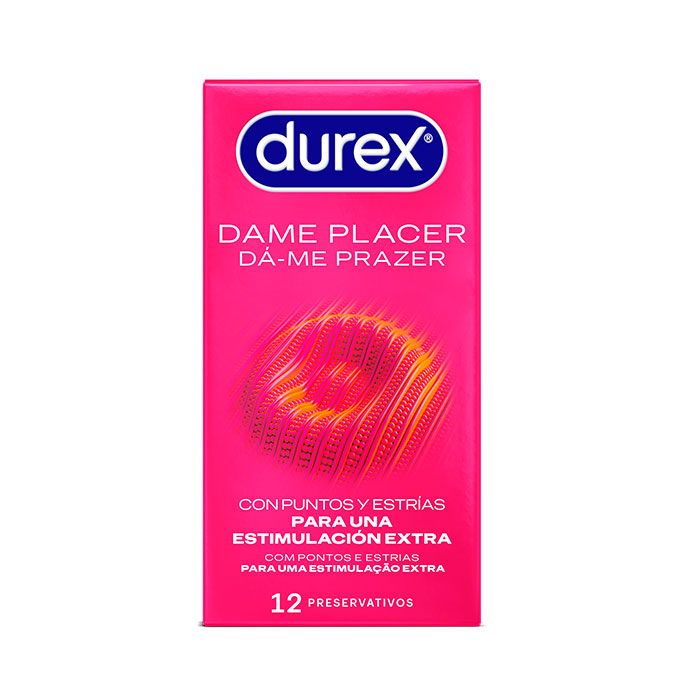 Durex Dame Placer Preservativo 12 Unidades