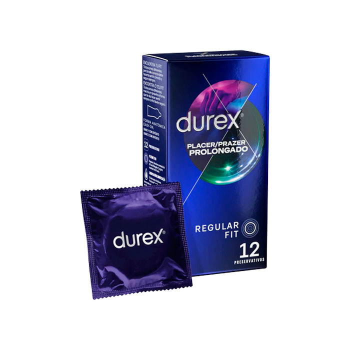 Durex Preservativo Placer Prolongado 12 Uds