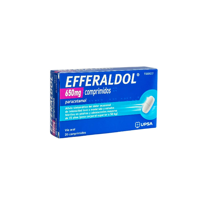 Efferaldol 650mg 20 Comprimidos