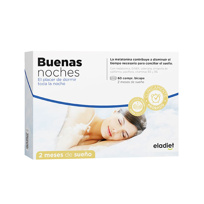 Eladiet Buenas Noches 60 Comprimidos Bicapa