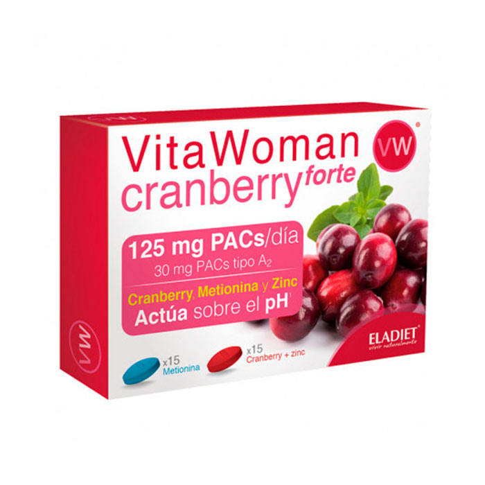 Eladiet Vitawoman Cranberry Forte 15+15 Comprimidos